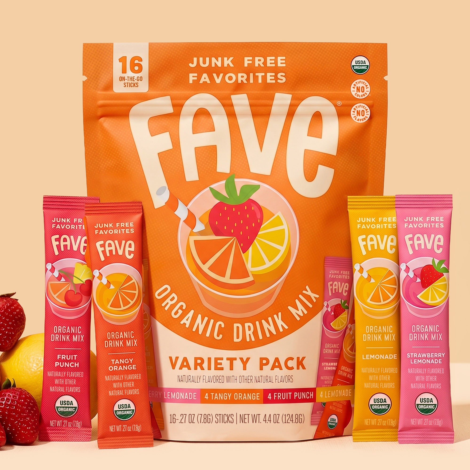 Variety Pack Organic Drink Mix