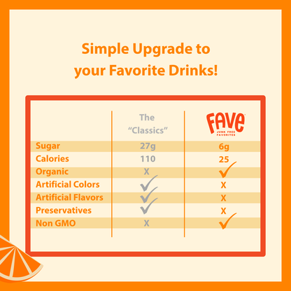 Organic Drink Mix - Tangy Orange 16ct