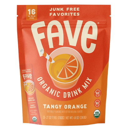 Organic Drink Mix - Tangy Orange 16ct