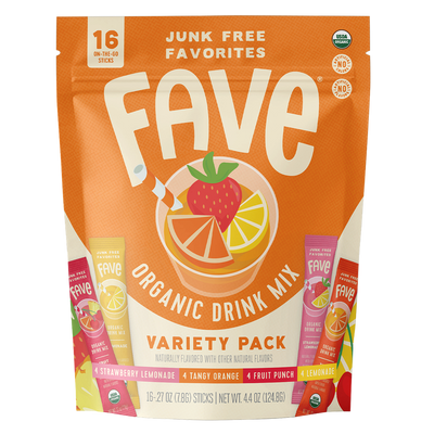 Organic Drink Mix - Variety Pack 16ct