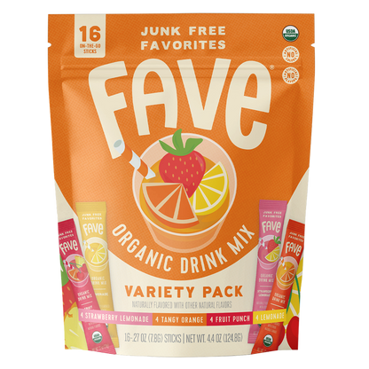 Organic Drink Mix - Variety Pack 16ct