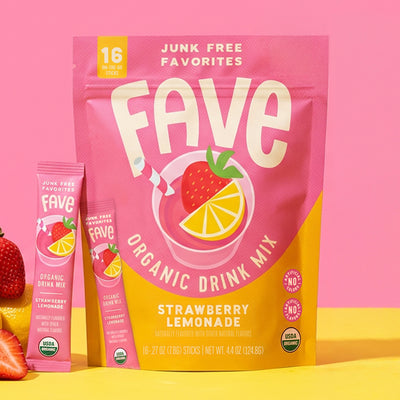 Strawberry Lemonade Organic Drink Mix