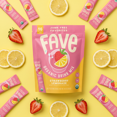 Strawberry Lemonade Organic Drink Mix