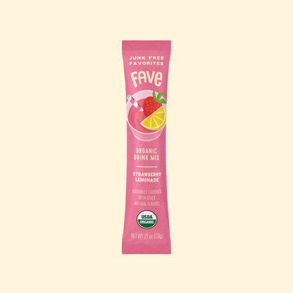 Organic Drink Mix - Strawberry Lemonade 16ct